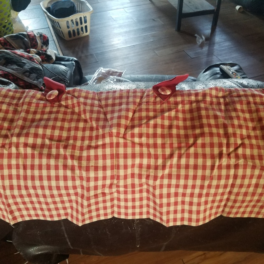 Set of 5 valances